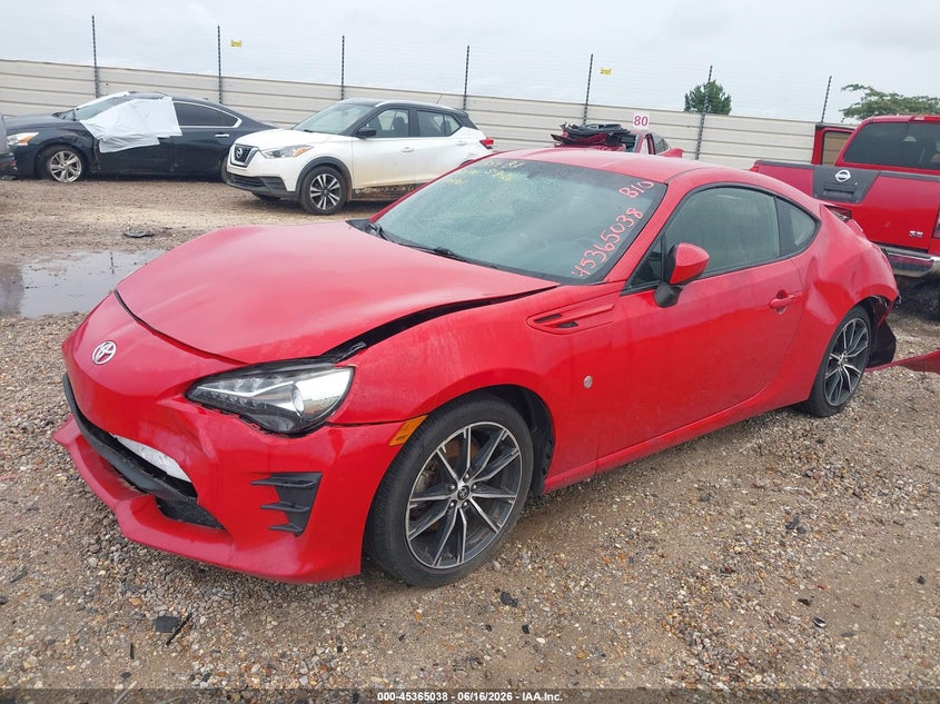 2017 Toyota Gt86 VIN JF1ZNAA19H8710118 IAAI salvage auction — ALL OVER, Salvage (Alabama), sold $1,300 on 2026-07-05 (photo 2)
