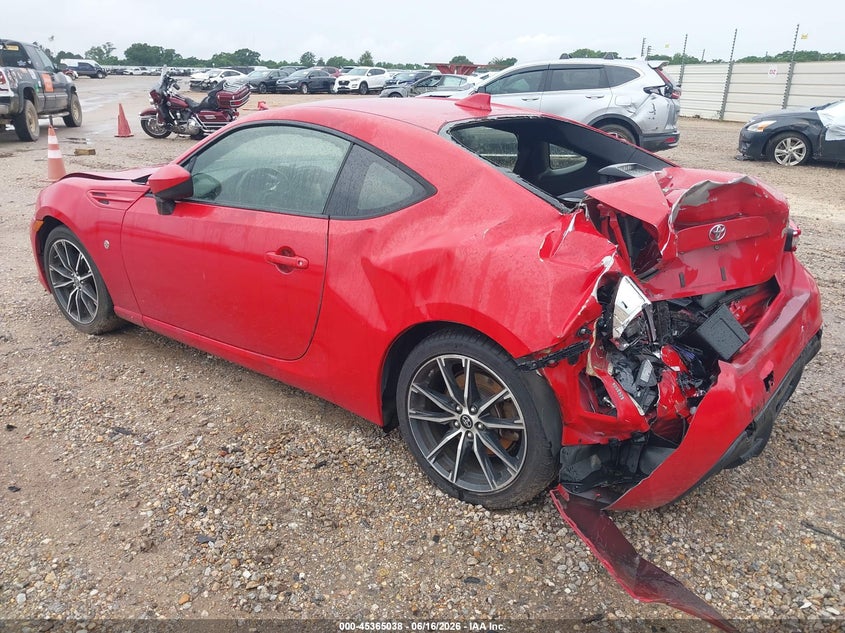 2017 Toyota Gt86 VIN JF1ZNAA19H8710118 IAAI salvage auction — ALL OVER, Salvage (Alabama), sold $1,300 on 2026-07-05 (photo 3)