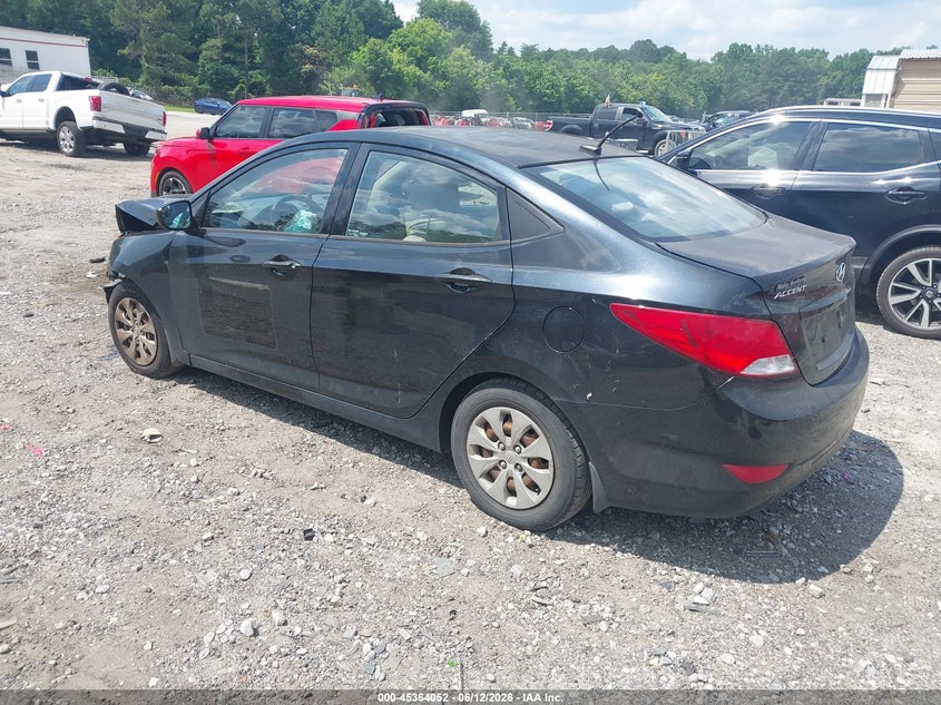 2015 Hyundai Accent VIN KMHCT4AE1FU906175 IAAI salvage auction — FRONT END, Bill Of Sale (Georgia), sold $325 on 2026-07-17 (photo 3)