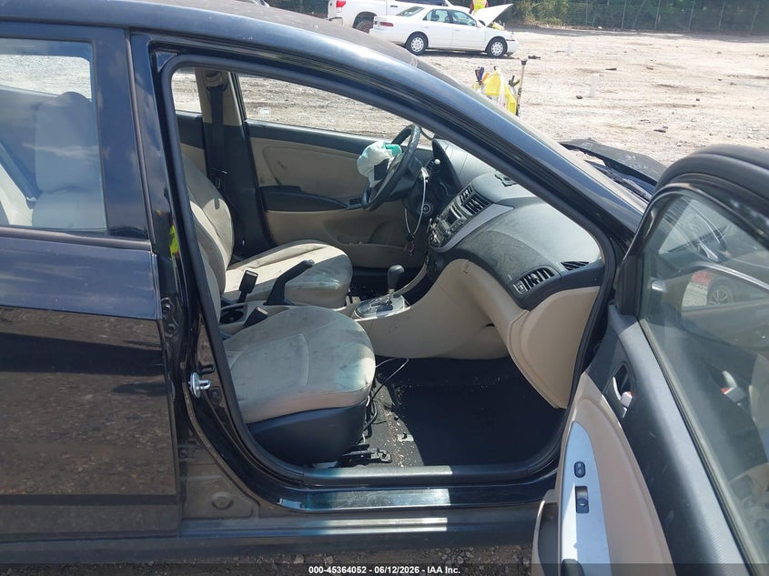 2015 Hyundai Accent VIN KMHCT4AE1FU906175 IAAI salvage auction — FRONT END, Bill Of Sale (Georgia), sold $325 on 2026-07-17 (photo 5)