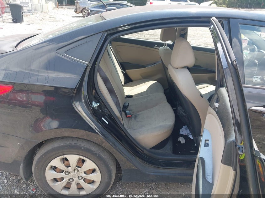 2015 Hyundai Accent VIN KMHCT4AE1FU906175 IAAI salvage auction — FRONT END, Bill Of Sale (Georgia), sold $325 on 2026-07-17 (photo 8)