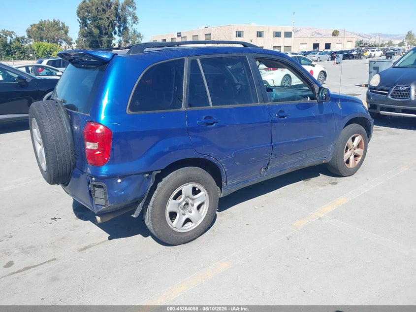 2004 Toyota Rav 4 VIN JTEGD20V240042486 IAAI salvage auction — NORMAL WEAR, Clear - Dealer Only (California), sold $750 on 2026-07-20 (photo 4)