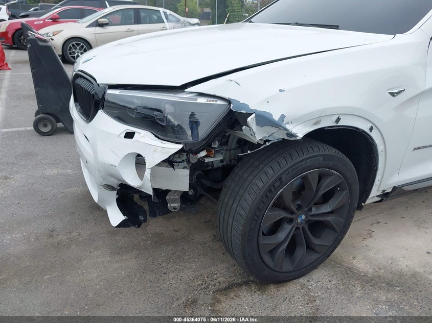 2015 BMW X4 VIN 5UXXW3C53F0M86655 IAAI salvage auction — LEFT FRONT, Salvage (California), sold $1,050 on 2026-07-30 (photo 6)
