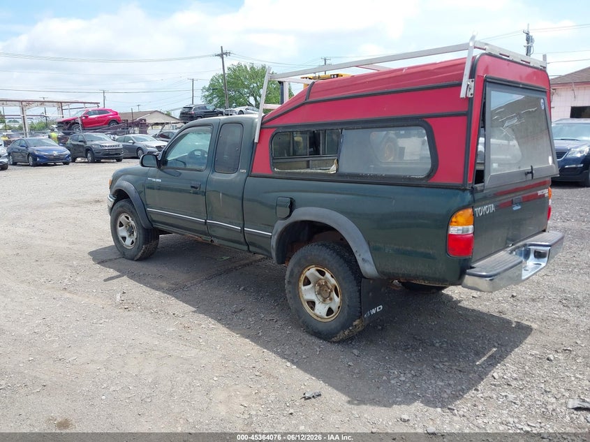 2001 Toyota Tacoma VIN 5TEWM72N01Z772936 IAAI salvage auction — NORMAL WEAR, Clear (Massachusetts), sold $525 on 2026-07-08 (photo 3)