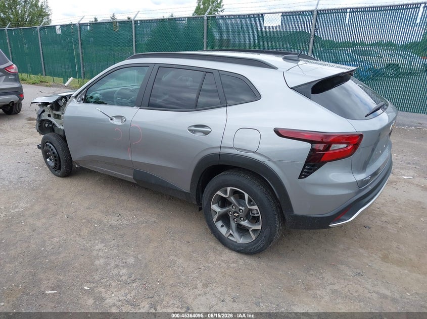2025 Chevrolet Trax VIN KL77LHEP3SC052280 IAAI salvage auction — FRONT END, Mv-907A (New York), sold $6,200 on 2026-07-21 (photo 3)