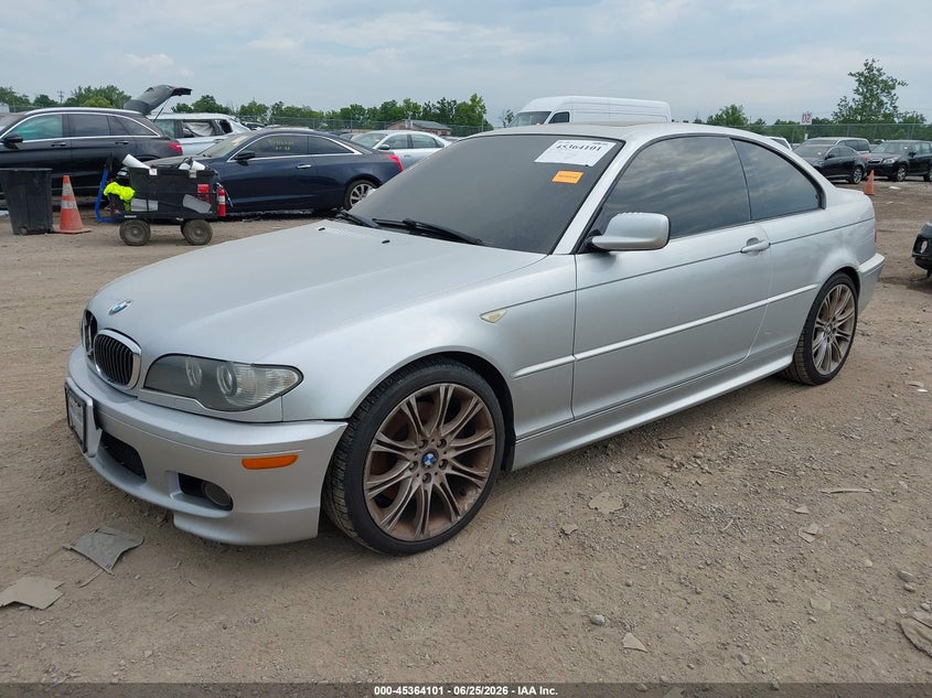 2006 BMW 3 series VIN WBABD53416PL17601 IAAI salvage auction — RIGHT SIDE, Salvage (Ohio), sold $925 on 2026-07-09 (photo 2)