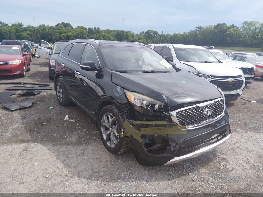 2018 Kia Sorento VIN 5XYPKDA50JG349083 IAAI salvage auction — LEFT FRONT, Salvage (Tennessee), sold $2,950 on 2026-07-09 (photo 1)