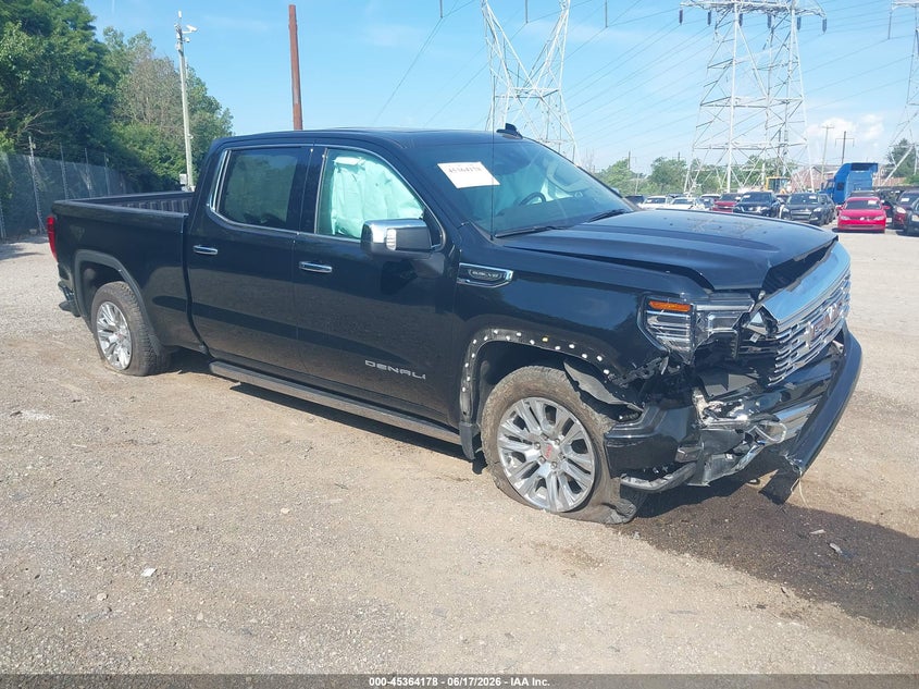 2025 Gmc SIERRA VIN 3GTUUGED2SG370472 IAAI salvage auction — RIGHT FRONT, Salvage Title, sold $18,875 on 2026-07-30 (photo 1)