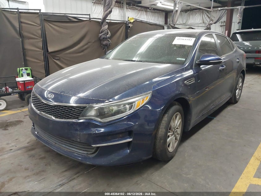 2018 Kia Optima VIN 5XXGT4L38JG192142 IAAI salvage auction — NORMAL WEAR, Restored (Arizona), sold $1,900 on 2026-07-14 (photo 2)