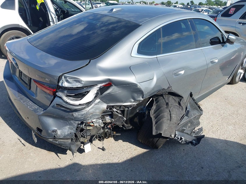 2025 BMW I4 VIN WBY23HD01SFV78762 IAAI salvage auction — RIGHT REAR, Salvage Title, sold $13,300 on 2026-07-28 (photo 6)