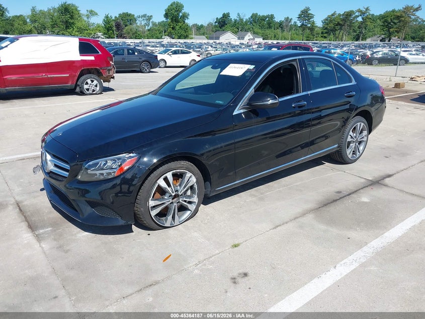 2021 Mercedes-benz C-klasse VIN W1KWF8EB4MR646666 IAAI salvage auction — LEFT FRONT, Salvage Title, sold $9,200 on 2026-08-21 (photo 2)