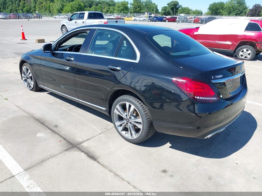 2021 Mercedes-benz C-klasse VIN W1KWF8EB4MR646666 IAAI salvage auction — LEFT FRONT, Salvage Title, sold $9,200 on 2026-08-21 (photo 3)