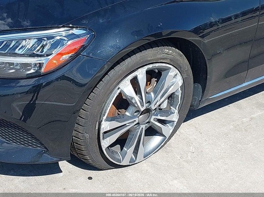 2021 Mercedes-benz C-klasse VIN W1KWF8EB4MR646666 IAAI salvage auction — LEFT FRONT, Salvage Title, sold $9,200 on 2026-08-21 (photo 6)