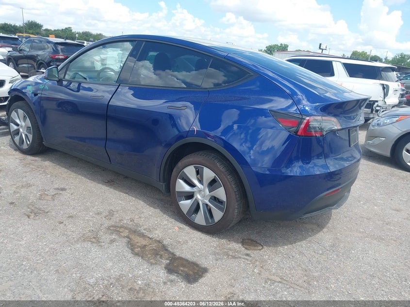 2023 Tesla Model y VIN 7SAYGDEE5PA159859 IAAI salvage auction — FRONT END, Salvage (Texas), sold $13,100 on 2026-07-15 (photo 3)