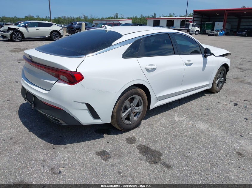 2023 Kia K5 VIN 5XXG14J22PG208960 IAAI salvage auction — FRONT END, Salvage Title, sold $3,000 on 2026-08-23 (photo 4)