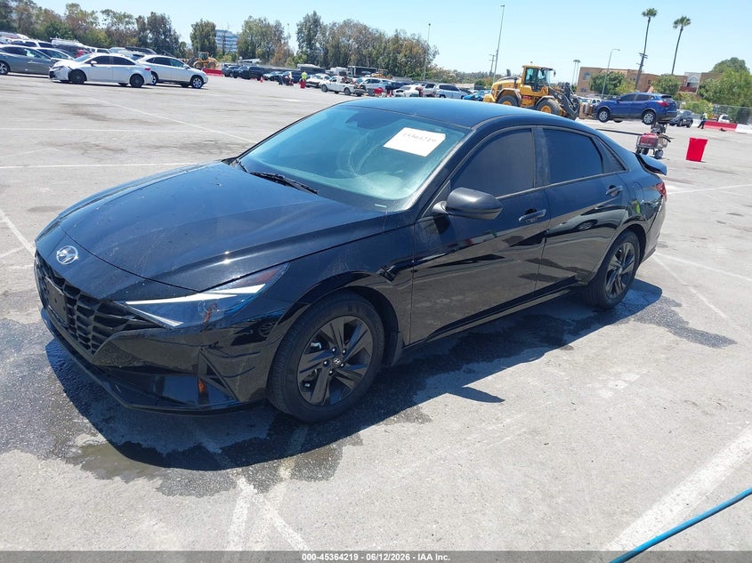2023 Hyundai Elantra VIN KMHLM4AJ6PU039092 IAAI salvage auction — REAR END, Salvage (California), sold $6,500 on 2026-07-10 (photo 2)