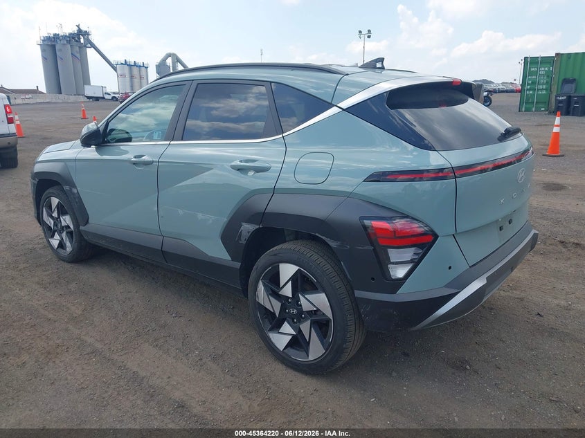 2025 Hyundai Kona VIN KM8HECA35SU233958 IAAI salvage auction — LEFT SIDE, Salvage Title, sold $4,550 on 2026-07-28 (photo 3)