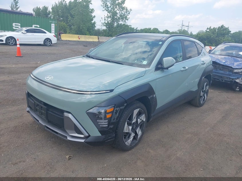 2025 Hyundai Kona VIN KM8HECA35SU233958 IAAI salvage auction — LEFT SIDE, Salvage Title, sold $4,550 on 2026-07-28 (photo 6)