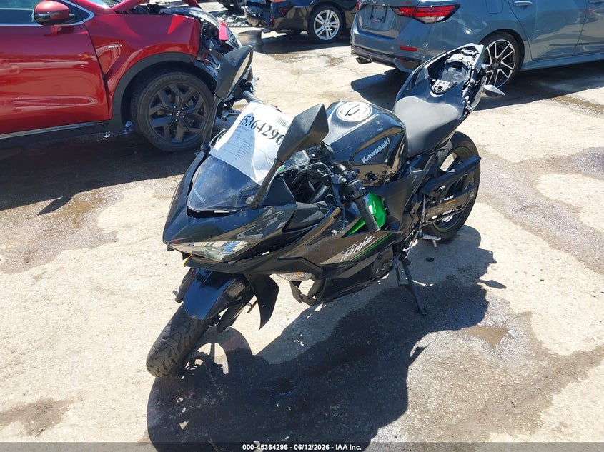 2023 Kawasaki Ninja VIN JKAEXKG13PDAM2478 — IAAI salvage auction photo