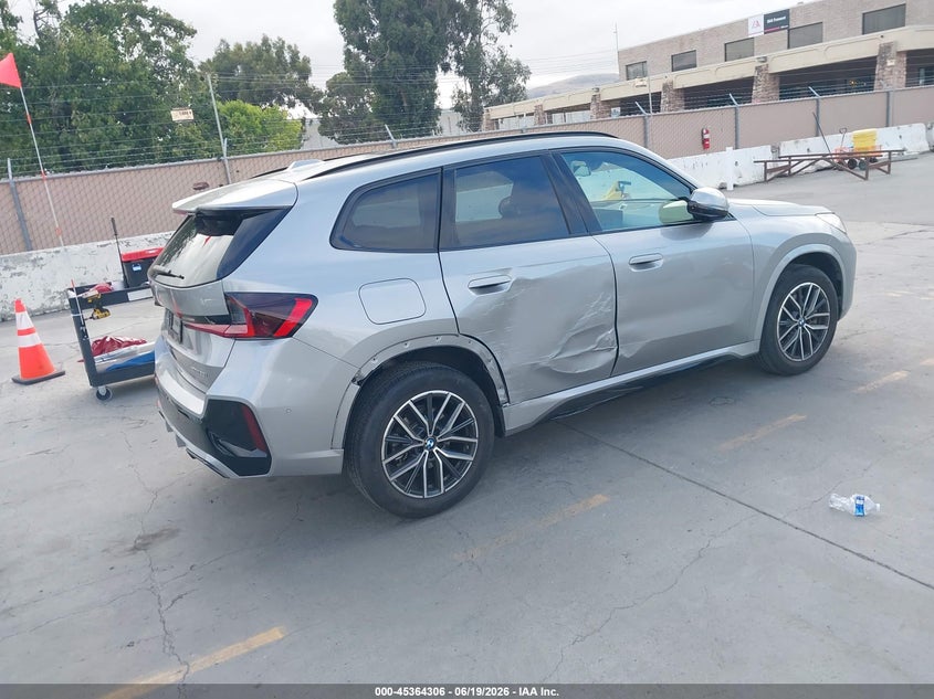 2024 BMW X1 VIN WBX73EF03R5Y67258 IAAI salvage auction — SIDE, Salvage (California), sold $18,100 on 2026-07-25 (photo 4)