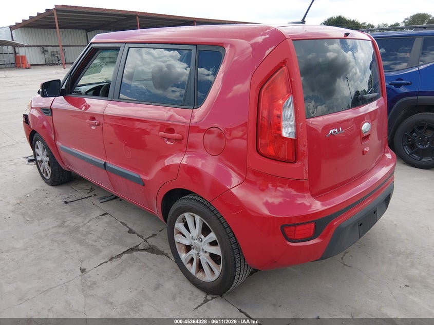 2013 Kia Soul VIN KNDJT2A60D7566196 IAAI salvage auction — FRONT END, Salvage (Texas), sold $275 on 2026-07-28 (photo 3)