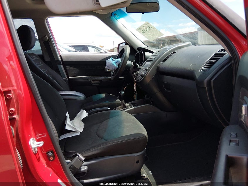 2013 Kia Soul VIN KNDJT2A60D7566196 IAAI salvage auction — FRONT END, Salvage (Texas), sold $275 on 2026-07-28 (photo 5)
