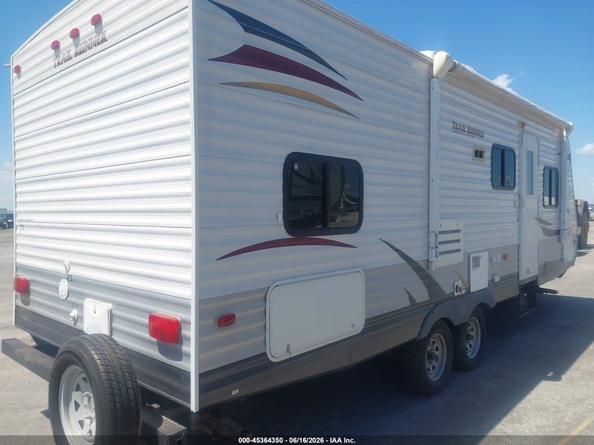 2013 Heartland Trail runner VIN 5SFEB2823DE256821 IAAI salvage auction — ROOF, Clear (Arkansas), sold $2,650 on 2026-07-08 (photo 4)