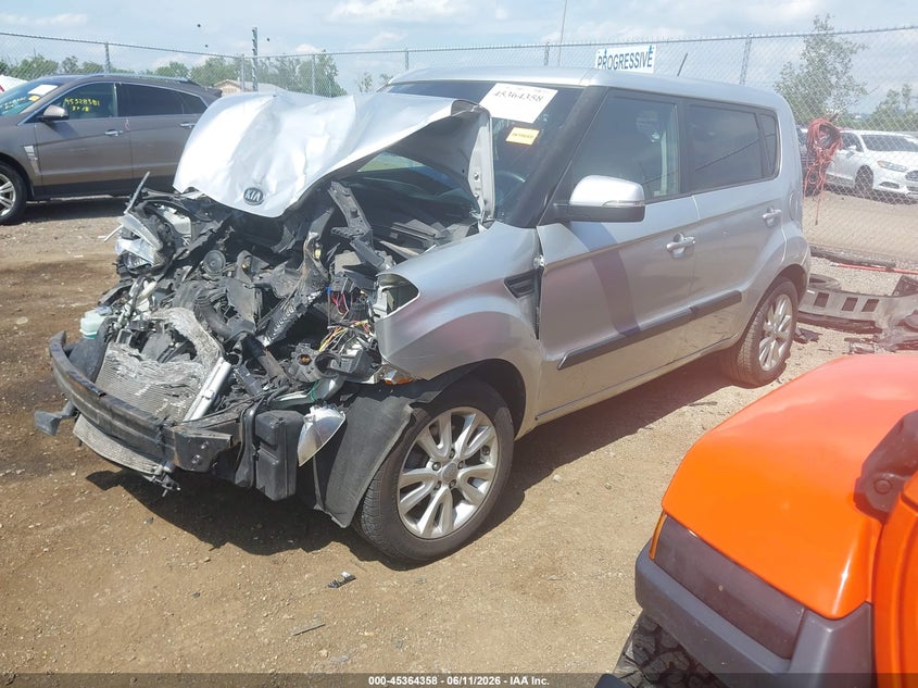 2012 Kia Soul VIN KNDJT2A61C7456658 IAAI salvage auction — FRONT END, Salvage (Ohio), sold $325 on 2026-07-09 (photo 2)