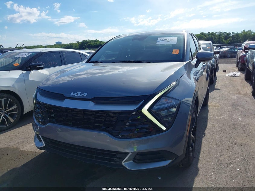 2023 Kia Sportage VIN 5XYK33AF5PG131580 IAAI salvage auction — HAIL, Salvage Title, sold $9,100 on 2026-07-22 (photo 2)