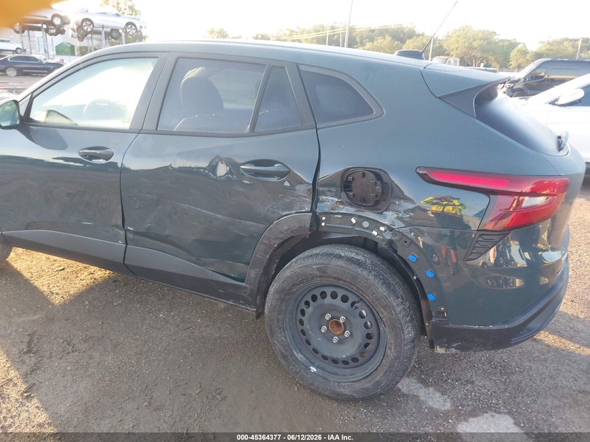 2025 Chevrolet Trax VIN KL77LFEP5SC332769 IAAI salvage auction — LEFT SIDE, Salvage Title, sold $6,200 on 2026-07-21 (photo 6)