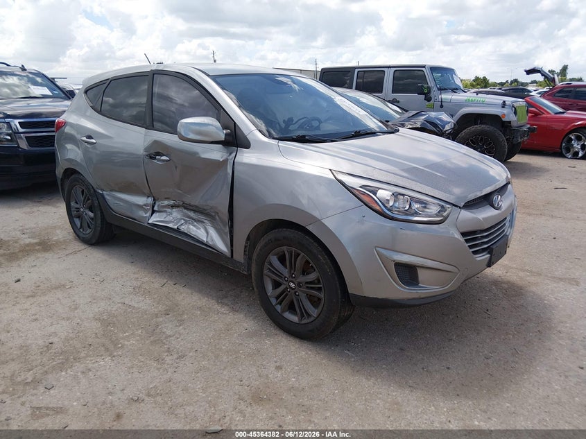 2015 Hyundai Tucson VIN KM8JT3AF1FU098209 IAAI salvage auction — RIGHT SIDE, Salvage (Texas), sold $1,300 on 2026-07-29 (photo 1)