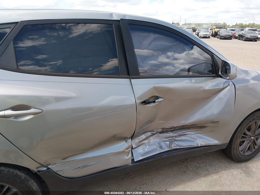 2015 Hyundai Tucson VIN KM8JT3AF1FU098209 IAAI salvage auction — RIGHT SIDE, Salvage (Texas), sold $1,300 on 2026-07-29 (photo 6)