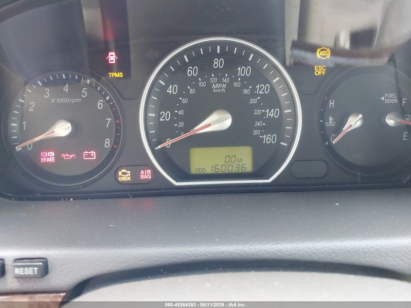2007 Hyundai Sonata VIN 5NPEU46F77H258798 IAAI salvage auction — FRONT END, Salvage (North Carolina), sold $350 on 2026-07-27 (photo 7)