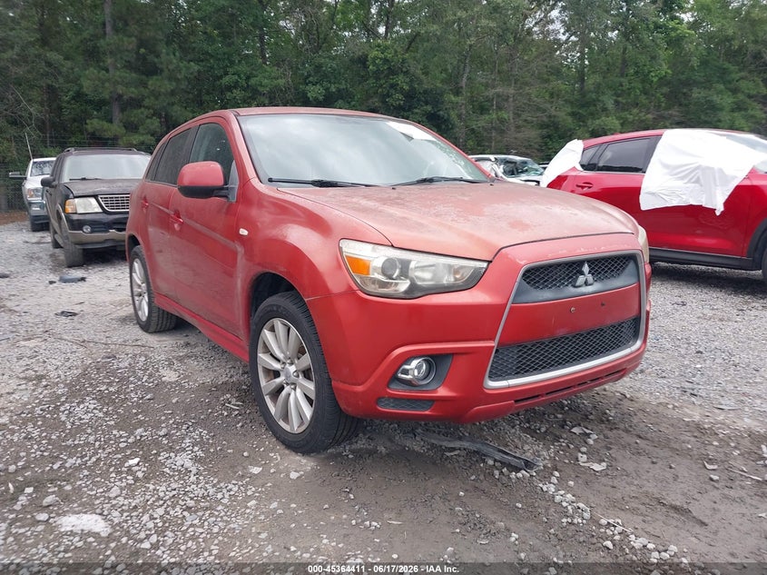 2011 Mitsubishi Outlander sport VIN JA4AP4AU6BZ000750 IAAI salvage auction — NORMAL WEAR, Clear (South Carolina), sold $800 on 2026-07-28 (photo 1)