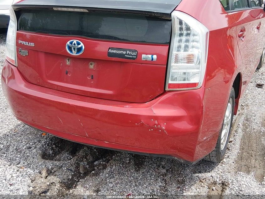 2011 Toyota Prius VIN JTDKN3DU0B5360822 IAAI salvage auction — NORMAL WEAR, Original (Kentucky), sold $1,525 on 2026-07-27 (photo 6)