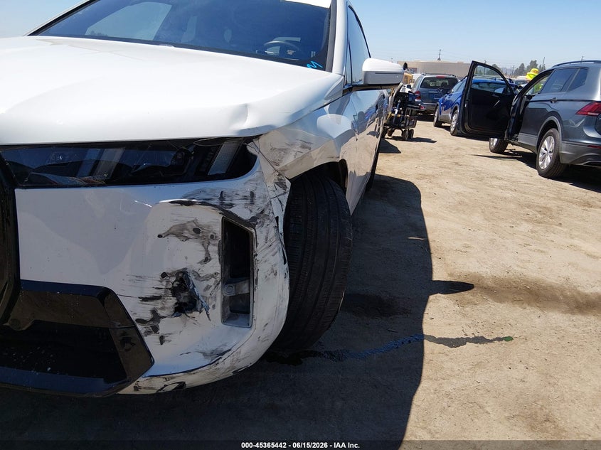 2026 BMW Ix VIN WB543CF00TCU96319 IAAI salvage auction — LEFT FRONT, Wait Title, sold $28,000 on 2026-09-02 (photo 6)