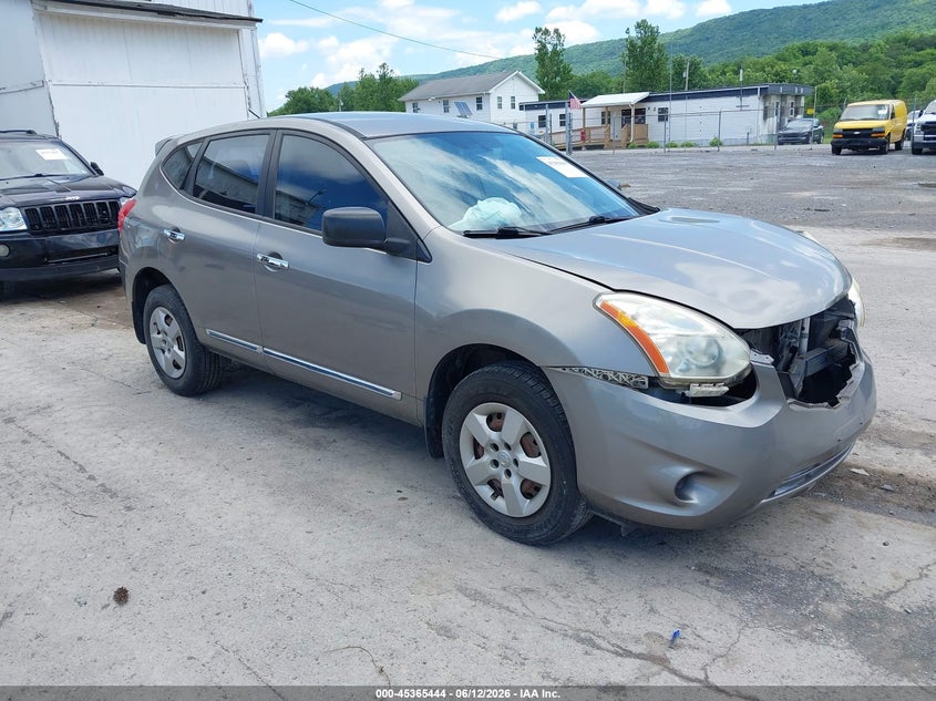 2013 Nissan Rogue VIN JN8AS5MV9DW134840 IAAI salvage auction — FRONT END, Salvage (Pennsylvania), sold $250 on 2026-07-22 (photo 1)