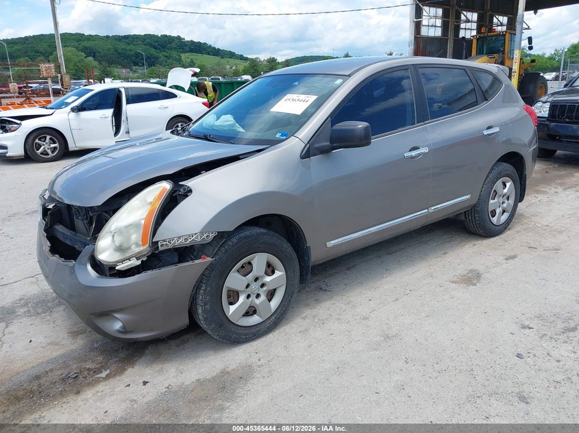 2013 Nissan Rogue VIN JN8AS5MV9DW134840 IAAI salvage auction — FRONT END, Salvage (Pennsylvania), sold $250 on 2026-07-22 (photo 2)