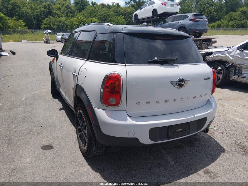 2015 Mini Countryman VIN WMWZB3C50FWR46340 IAAI salvage auction — RIGHT SIDE, Salvage Title, sold $600 on 2026-07-18 (photo 3)