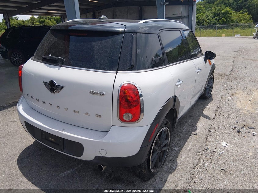2015 Mini Countryman VIN WMWZB3C50FWR46340 IAAI salvage auction — RIGHT SIDE, Salvage Title, sold $600 on 2026-07-18 (photo 4)
