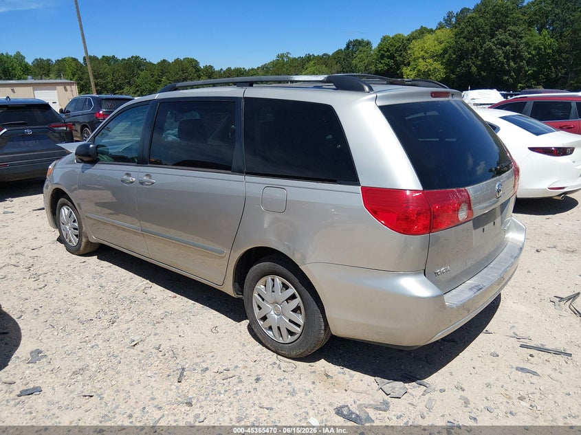 2008 Toyota Sienna VIN 5TDZK23C88S176029 IAAI salvage auction — FRONT END, Salvage (North Carolina), sold $25 on 2026-07-27 (photo 3)
