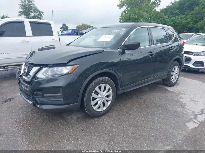 2017 Nissan Rogue VIN JN8AT2MV7HW252807 IAAI salvage auction — FRONT END, Salvage (Kentucky), sold $2,725 on 2026-07-20 (photo 2)
