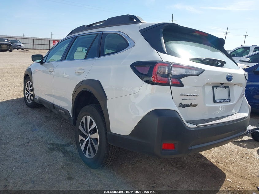 2025 Subaru Outback VIN 4S4BTAAC9S3297782 IAAI salvage auction — RIGHT SIDE, Wait Title, sold $8,500 on 2026-09-22 (photo 3)