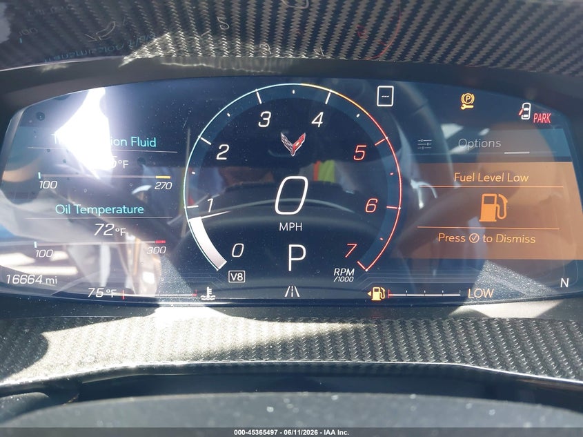 2020 Chevrolet Corvette VIN 1G1Y82D4XL5112924 IAAI salvage auction — FRONT END, Salvage (California), sold $39,750 on 2026-07-13 (photo 7)