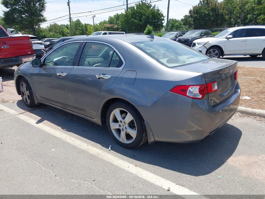 2010 Acura Tsx VIN JH4CU2F60AC010356 IAAI salvage auction — SIDE, Salvage (North Carolina), sold $525 on 2026-07-06 (photo 3)