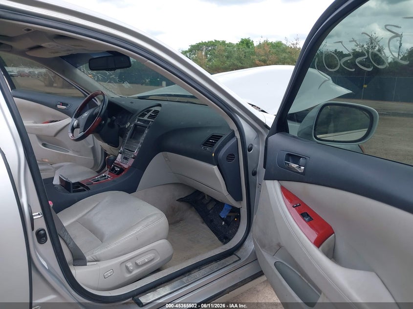 2007 Lexus Es 350 VIN JTHBJ46G472047000 IAAI salvage auction — REAR END, Clear (Indiana), sold $725 on 2026-07-21 (photo 5)