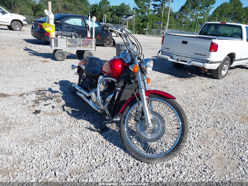 2009 Honda Vt750 VIN JH2RC53059K200209 IAAI salvage auction — LEFT & RIGHT, Clear (Tennessee), sold $850 on 2026-07-28 (photo 1)