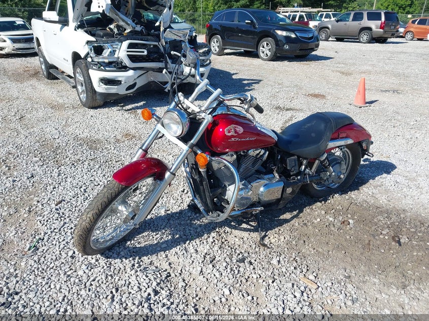 2009 Honda Vt750 VIN JH2RC53059K200209 IAAI salvage auction — LEFT & RIGHT, Clear (Tennessee), sold $850 on 2026-07-28 (photo 2)
