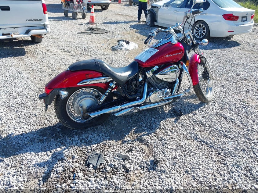 2009 Honda Vt750 VIN JH2RC53059K200209 IAAI salvage auction — LEFT & RIGHT, Clear (Tennessee), sold $850 on 2026-07-28 (photo 4)