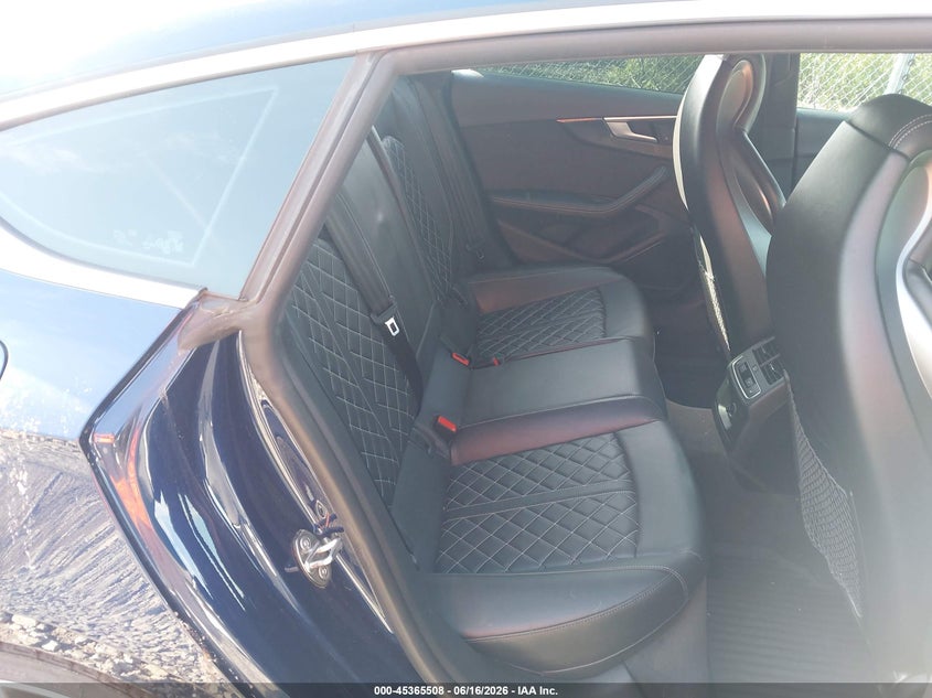 2018 Audi S5 VIN WAUC4CF51JA011412 IAAI salvage auction — FRONT END, Salvage Title, sold $10,200 on 2026-07-22 (photo 8)